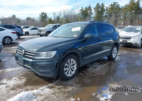 2019 Volkswagen Tiguan 2.0T S from USA, damaged, VIN 3VV0B7AX2KM016376